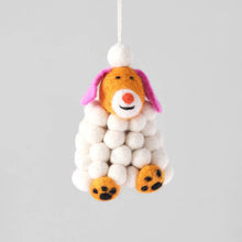 Load image into Gallery viewer, Minu the Dog Felt Ornament