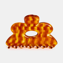 Load image into Gallery viewer, Flower Claw in Honey Check