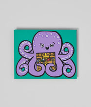 Load image into Gallery viewer, Octopus with Mini Card