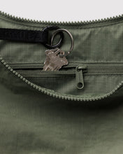 Load image into Gallery viewer, Medium Nylon Crescent Bag, Caper