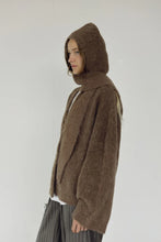 Load image into Gallery viewer, The Hooded Scarf, Umber