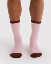 Load image into Gallery viewer, Ribbed Sock - Blush Mix