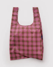 Load image into Gallery viewer, Azalea Pink Tartan Baggu