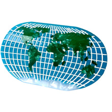 Load image into Gallery viewer, World Map Hair Claw