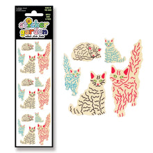 Load image into Gallery viewer, Glow in the Dark Sticker Sheet (Assorted)