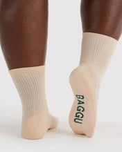 Load image into Gallery viewer, Ribbed Sock - Ecru