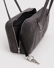 Load image into Gallery viewer, Denim Bowler Bag - Washed Black Denim