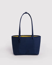 Load image into Gallery viewer, Medium Nylon Reversible Tote - Navy Mix