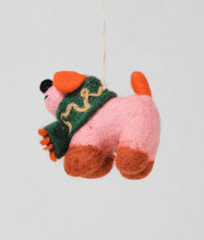 Load image into Gallery viewer, Flip the Dog Felt Ornament