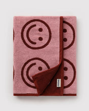 Load image into Gallery viewer, Bath Towel, Blush Happy