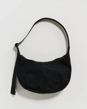 Load image into Gallery viewer, Medium Nylon Crescent Bag, Black