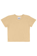 Load image into Gallery viewer, Cropped Lorel Tee, Oat Milk