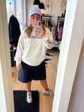 Load image into Gallery viewer, Blossom Shorts, Navy Twill