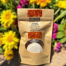 Load image into Gallery viewer, Shower Steamer Lemongrass Calendula 2 Pack