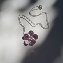 Load image into Gallery viewer, Glass Flower Pendant
