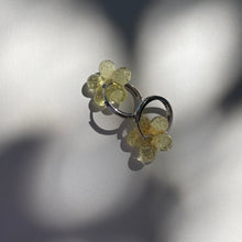 Load image into Gallery viewer, Glass Flower Earrings (Assorted Colours)