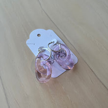 Load image into Gallery viewer, Glass Link Earrings