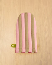 Load image into Gallery viewer, Ladybug Stripe Oven Mitt