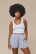 Load image into Gallery viewer, Sporty Tank, Washed White