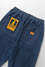 Load image into Gallery viewer, Pinstripe Denim Chef Pants - Indigo