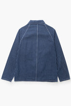 Load image into Gallery viewer, Pinstripe Denim Coverall 2.0 - Indigo