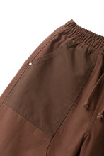 Load image into Gallery viewer, Patchwork Utility Chef Pants - Brown