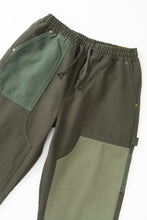 Load image into Gallery viewer, Patchwork Utility Chef Pants - Green