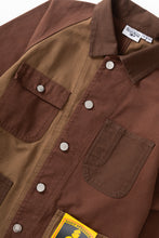 Load image into Gallery viewer, Patchwork Coverall 2.0 - Brown
