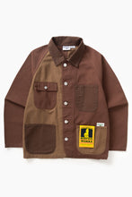Load image into Gallery viewer, Patchwork Coverall 2.0 - Brown
