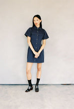 Load image into Gallery viewer, Sloane Dress, Navy Twill