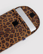 Load image into Gallery viewer, Puffy Laptop Sleeve, Leopard