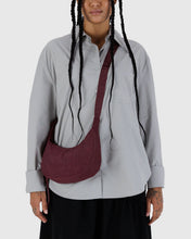 Load image into Gallery viewer, Small Nylon Crescent Bag, Mahogany