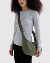 Load image into Gallery viewer, Medium Nylon Crescent Bag, Caper