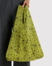 Load image into Gallery viewer, Chartreuse Paisley Baggu