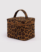 Load image into Gallery viewer, Large Cosmetic Case - Leopard