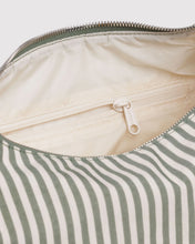 Load image into Gallery viewer, Nylon Meringue Bag - Sage Stripe