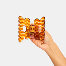 Load image into Gallery viewer, Flower Claw in Honey Check
