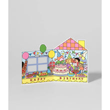 Load image into Gallery viewer, Birthday House Party Card