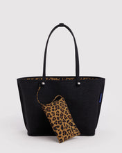 Load image into Gallery viewer, Large Nylon Reversible Tote - Leopard Mix