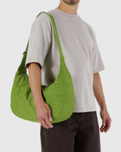 Load image into Gallery viewer, Large Nylon Crescent Bag, Green Juice