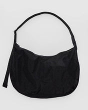 Load image into Gallery viewer, Large Nylon Crescent Bag, Black