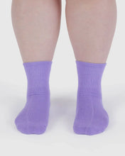 Load image into Gallery viewer, Ribbed Sock - Wisteria (Lilac)