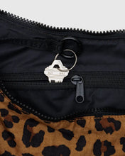 Load image into Gallery viewer, Medium Nylon Crescent Bag, Leopard