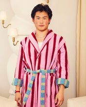 Load image into Gallery viewer, Magnolia Stripe Bathrobe