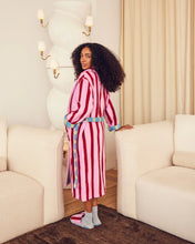 Load image into Gallery viewer, Magnolia Stripe Bathrobe