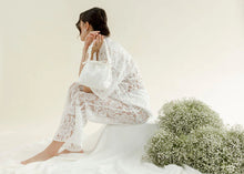 Load image into Gallery viewer, LAST ONE! Lace Lily Pant, White Lace