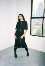 Load image into Gallery viewer, Oracle Dress, Wavy Black