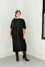 Load image into Gallery viewer, Oracle Dress, Wavy Black