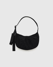 Load image into Gallery viewer, Small Nylon Crescent Bag, Black