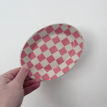 Load image into Gallery viewer, Checkered Oval Dish (xs)